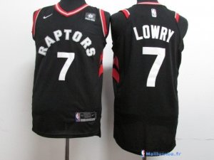 Maillot NBA Pas Cher Toronto Raptors Kyle Lowry 7 Noir 2017/18