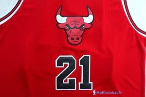 Maillot NBA Pas Cher Noël Chicago Bulls Jimmy 21 Rouge