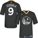 Maillot NBA Pas Cher Golden State Warriors Andre Iguodala 9 Noir MC