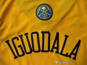 Maillot NBA Pas Cher Denver Nuggets Andre Iguodala 9 Jaune