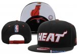 Bonnet NBA Miami Heat 2016 Noir Blanc