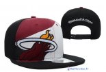 Bonnet NBA Miami Heat 2016 Noir Rouge 1