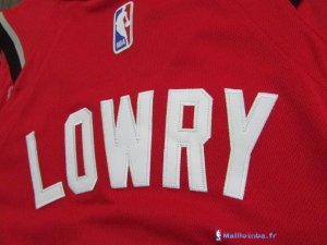 Maillot NBA Pas Cher Toronto Raptors Kyle Lowry 7 Rouge 2017/18