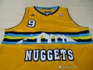 Maillot NBA Pas Cher Denver Nuggets Andre Iguodala 9 Jaune