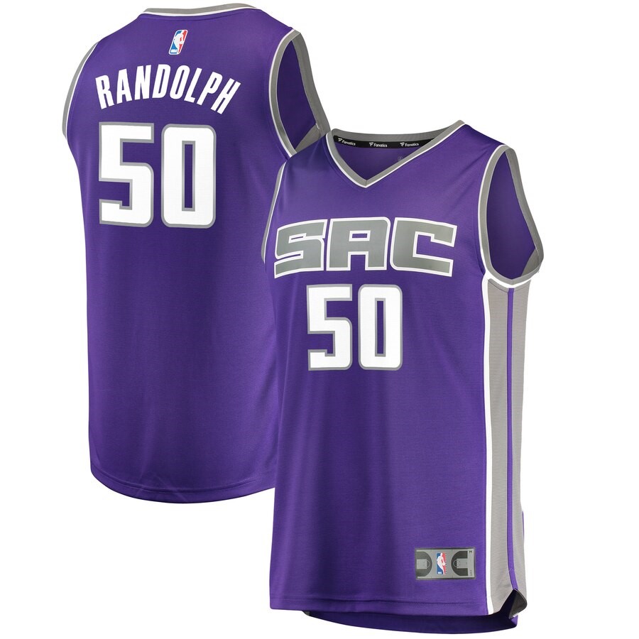 Sacramento Kings Zach Randolph Fanatics Branded Purple Fast Break ...