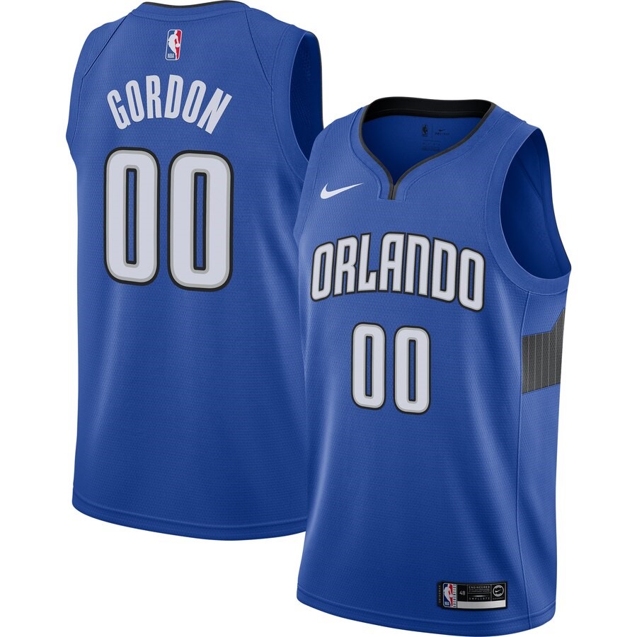 Orlando Magic Aaron Gordon Nike Blue Finished Swingman Jersey ...