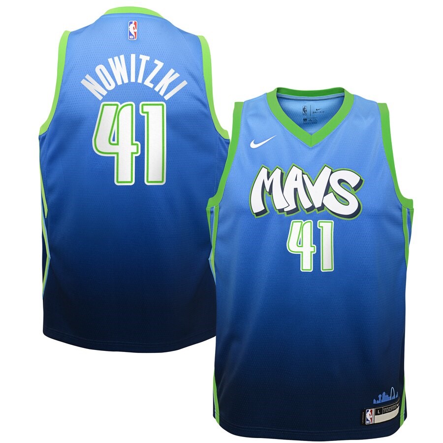 Dallas Mavericks Dirk Nowitzki Nike Blue Swingman Jersey Jersey – City ...