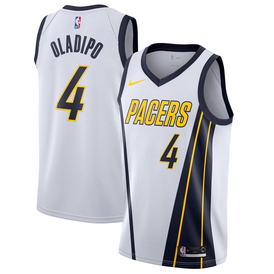 Indiana Pacers Victor Oladipo Nike White 201819 Swingman Jersey ...