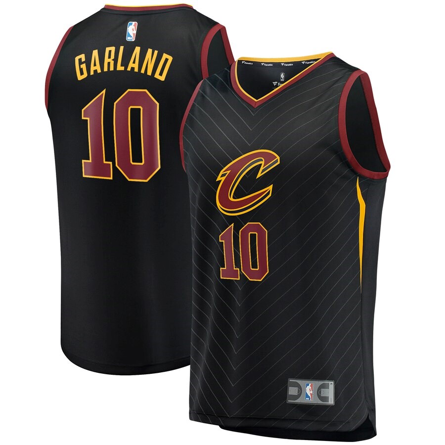 Cleveland Cavaliers Darius Garland Fanatics Branded Black Fast Break ...