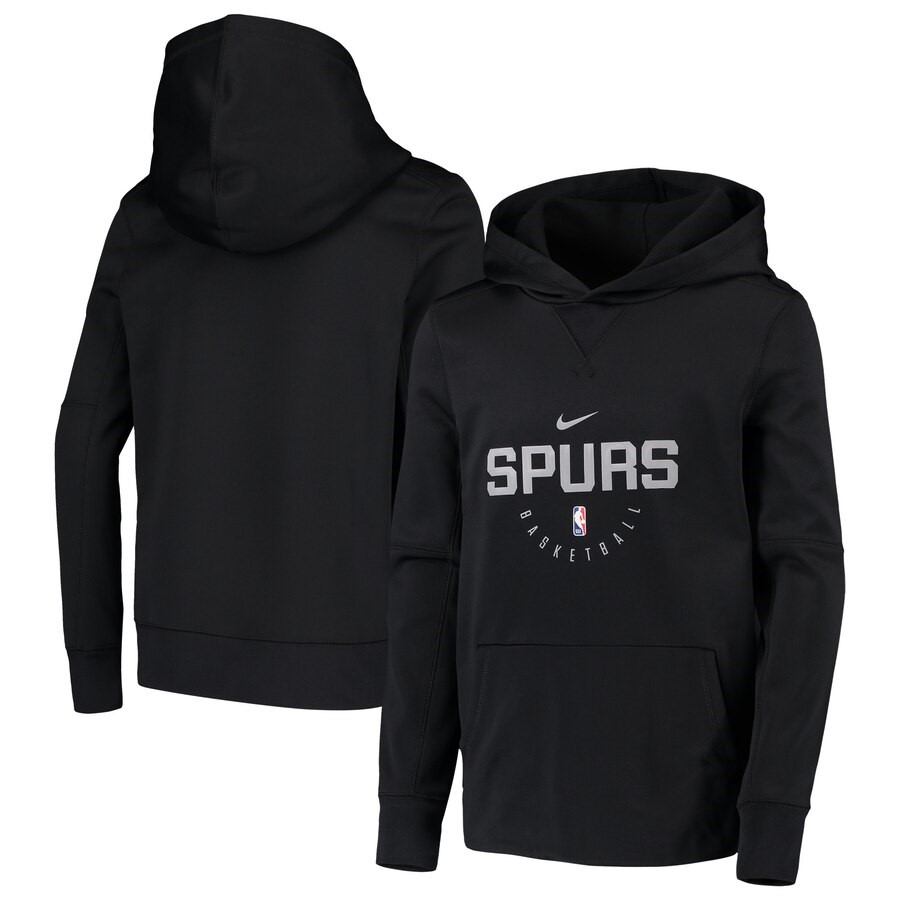 San Antonio Spurs Nike Black Spotlight Performance Hoodie - Maillot ...