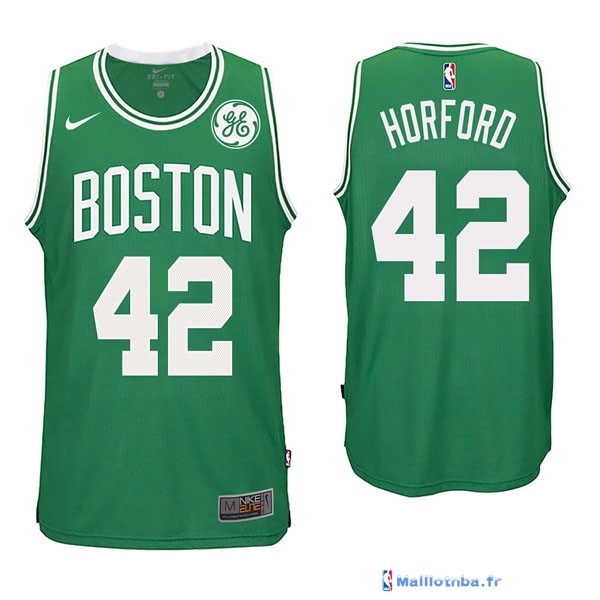 Maillot NBA Pas Cher Boston Celtics Al Horford 42 Vert 2017/18 ...