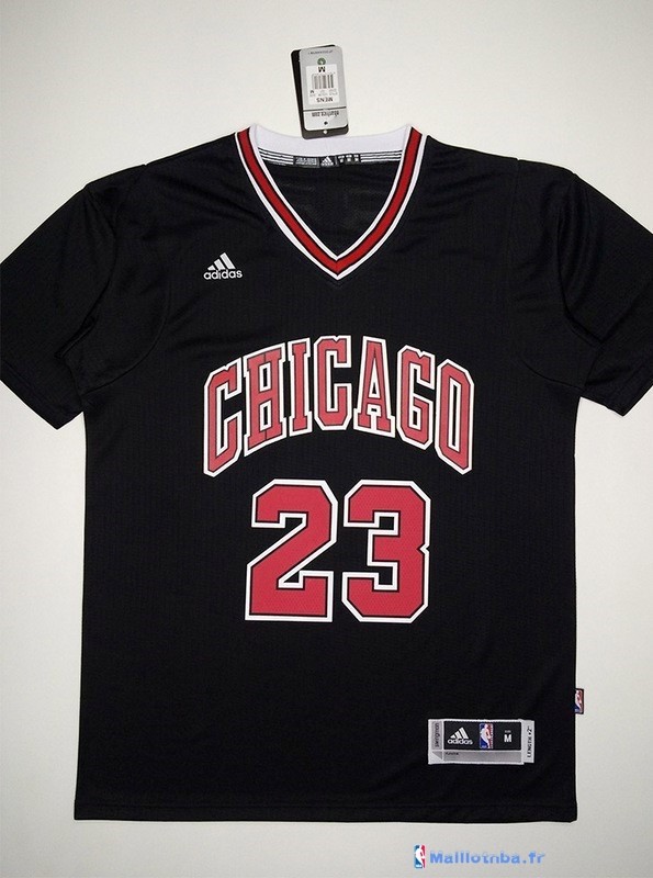 Maillot NBA Pas Cher Chicago Bulls Michael Jordan 23 Noir MC - Maillot ...