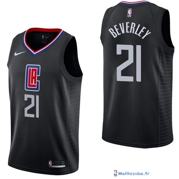 Maillot NBA Pas Cher Los Angeles Clippers Patrick Beverley 21 Noir ...