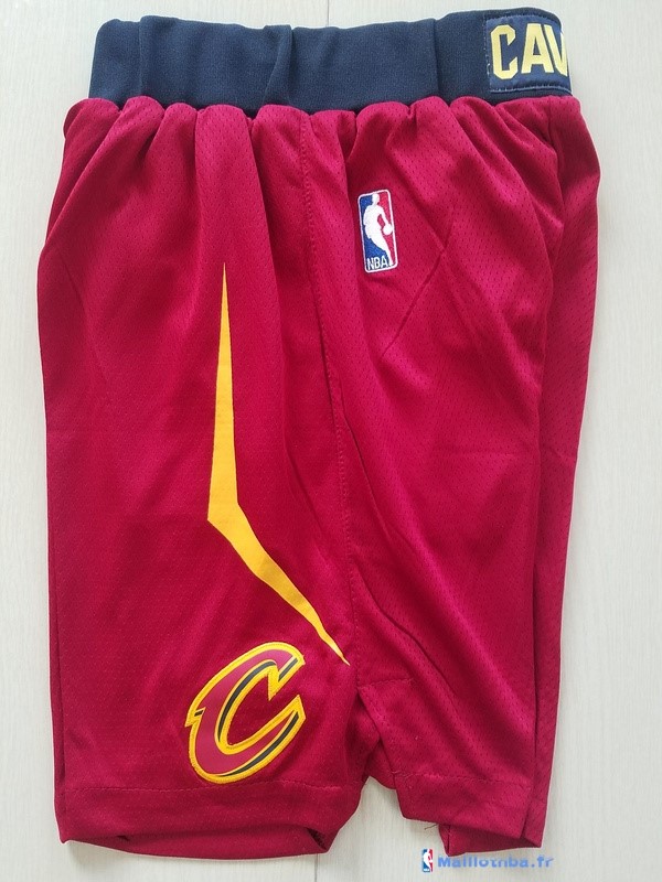 Pantalon NBA Pas Cher Junior Cleveland Cavaliers Nike Rouge - Maillot ...