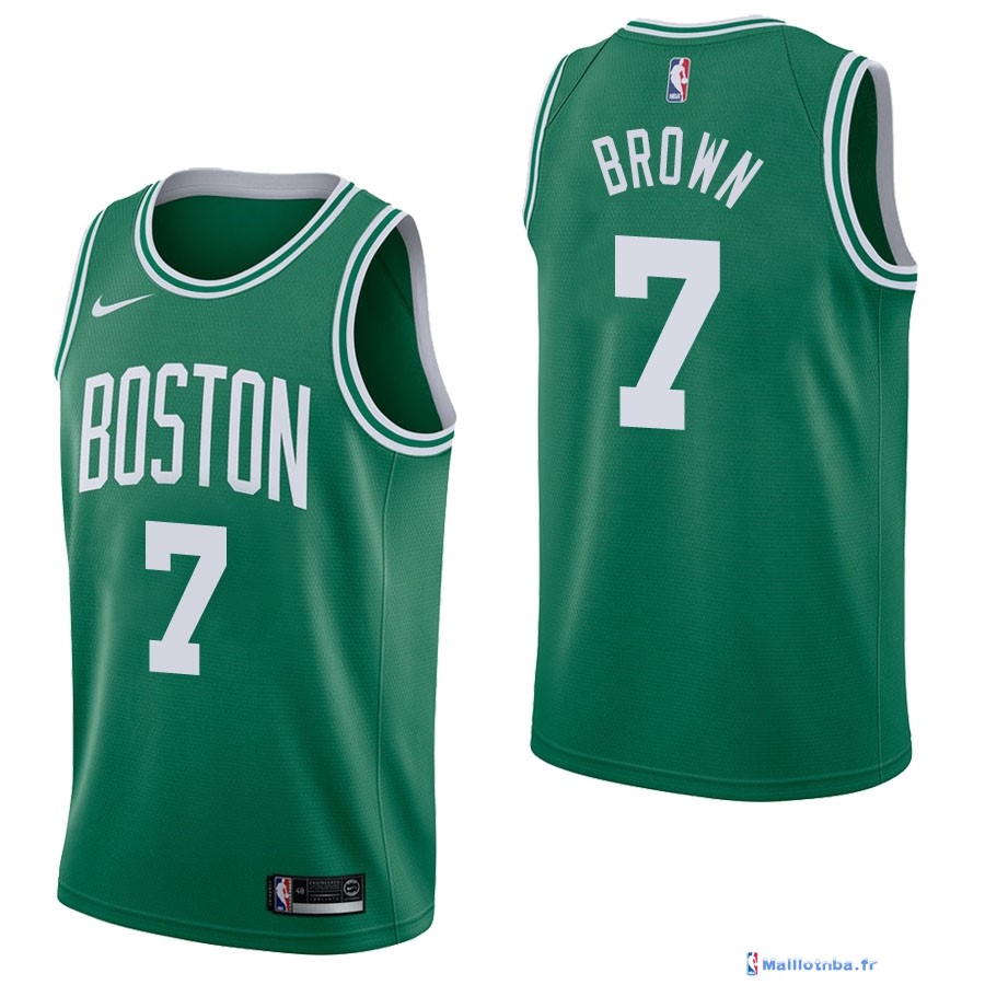 Maillot NBA Pas Cher Boston Celtics Jaylen Brown 7 XX23 2017/18 ...