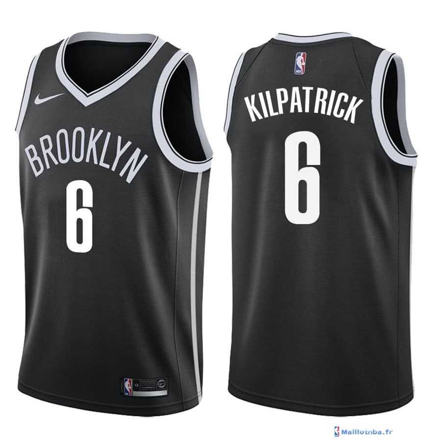 Maillot NBA Pas Cher Brooklyn Nets Sean Kilpatrick 6 Noir Icon 2017/18 ...