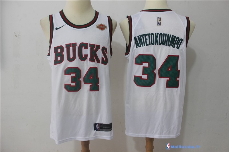 Maillot NBA Pas Cher Milwaukee Bucks Giannis Antetokounmpo ...