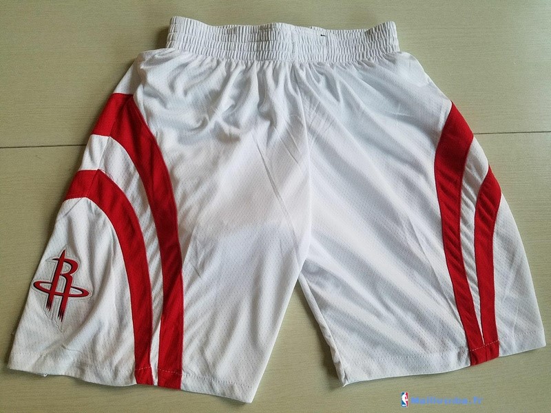 Pantalon NBA Pas Cher Houston Rockets Nike Blanc - Maillot Basket NBA ...