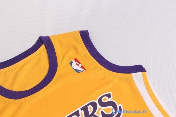 Maillot NBA Pas Cher Los Angeles Lakers Femme Kobe Bryant 24 Jaune ...