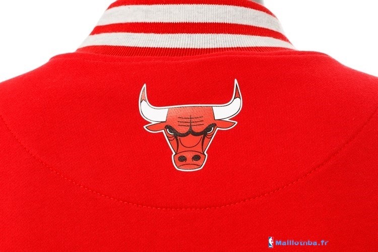 Survetement En Laine NBA Chicago Bulls Michael Jordan 23 Rouge ...