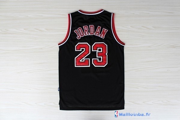 Maillot NBA Pas Cher Chicago Bulls Michael Jordan 23 Noir - Maillot ...